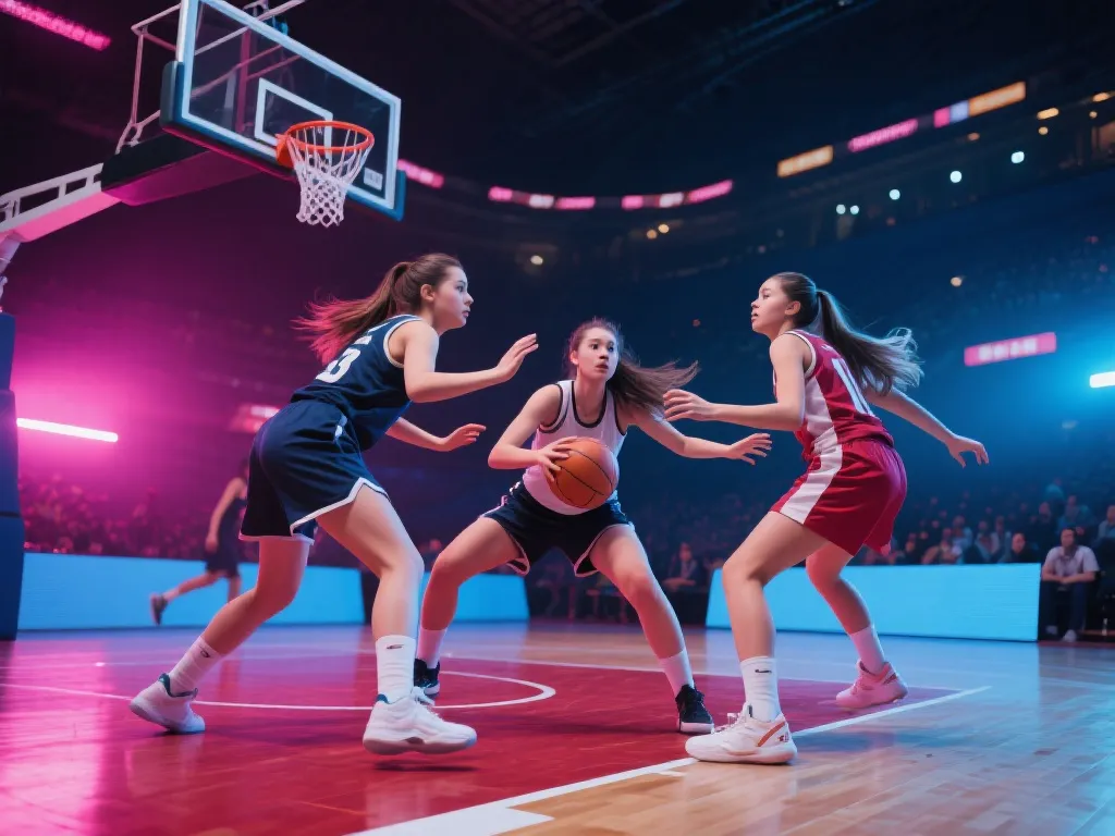 全国U18女子锦标赛激烈对抗